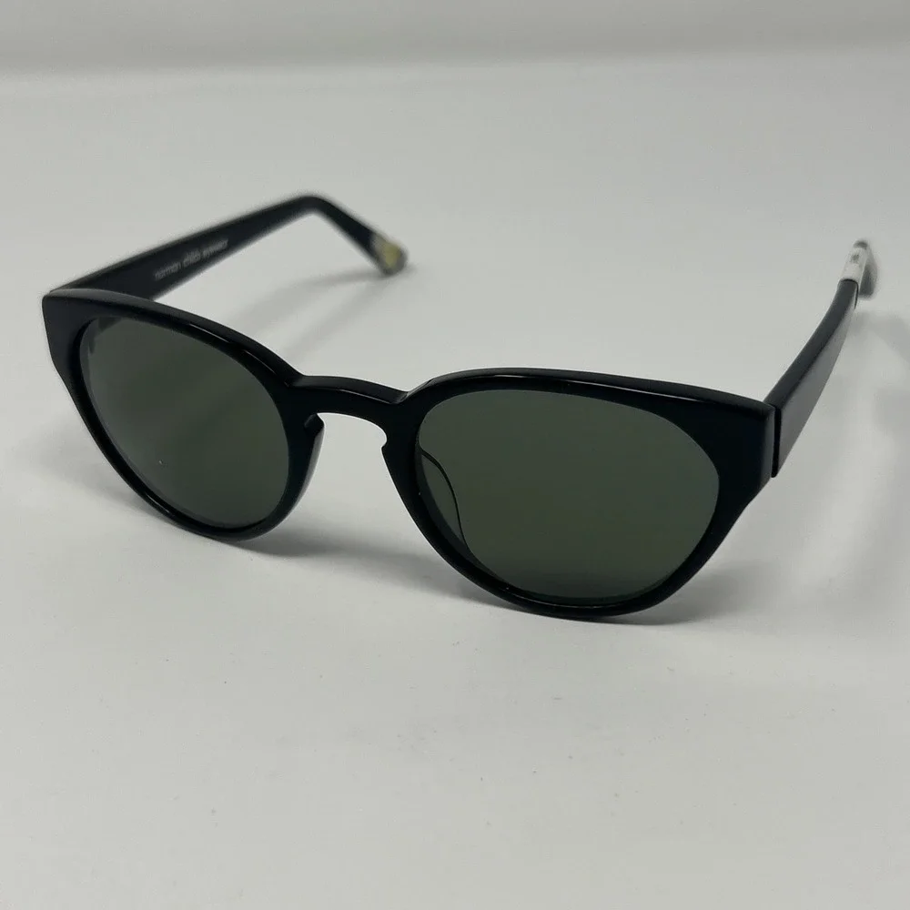 NWT Norman Childs FRAN Sunglasses 48-22-145 Child Black Frame